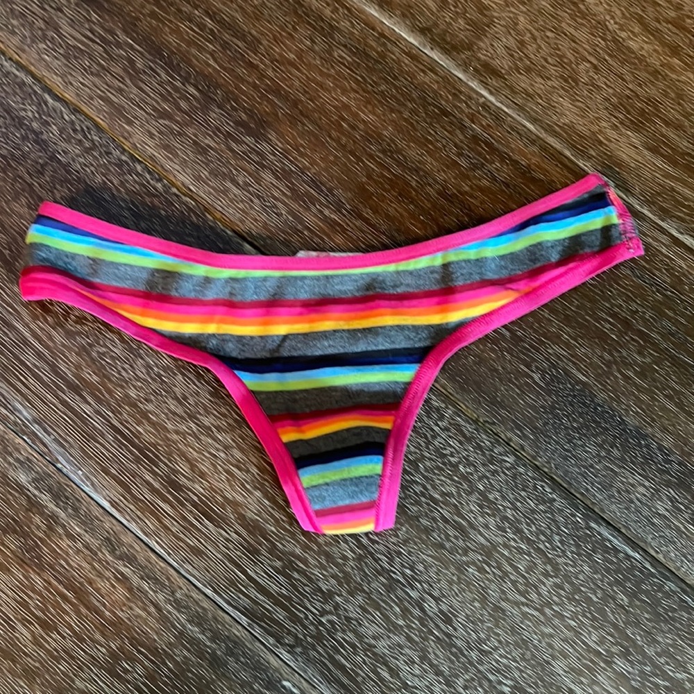 VS Pink thong panties.